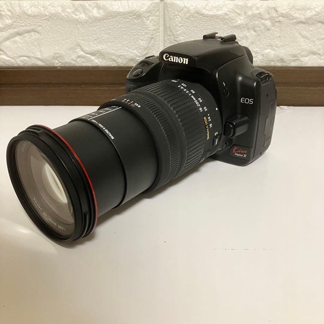 【SIGMAレンズ】Canon EOS Kiss Digital X 一眼