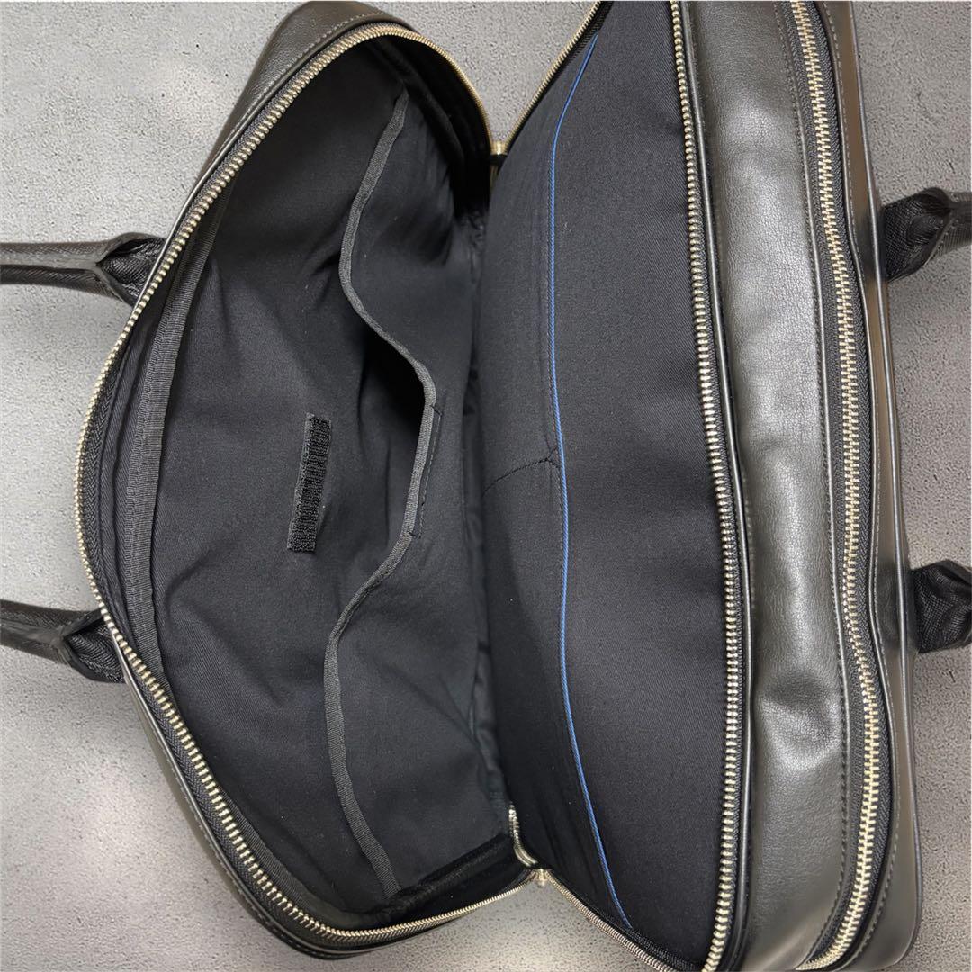 Paul Smith ブラックビジネスバッグ ブリーフケース 2way 2層式