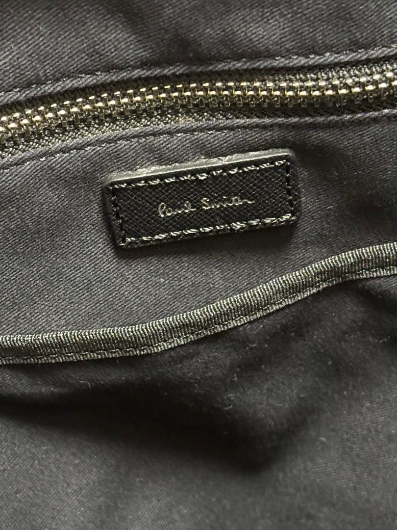 Paul Smith ブラックビジネスバッグ ブリーフケース 2way 2層式