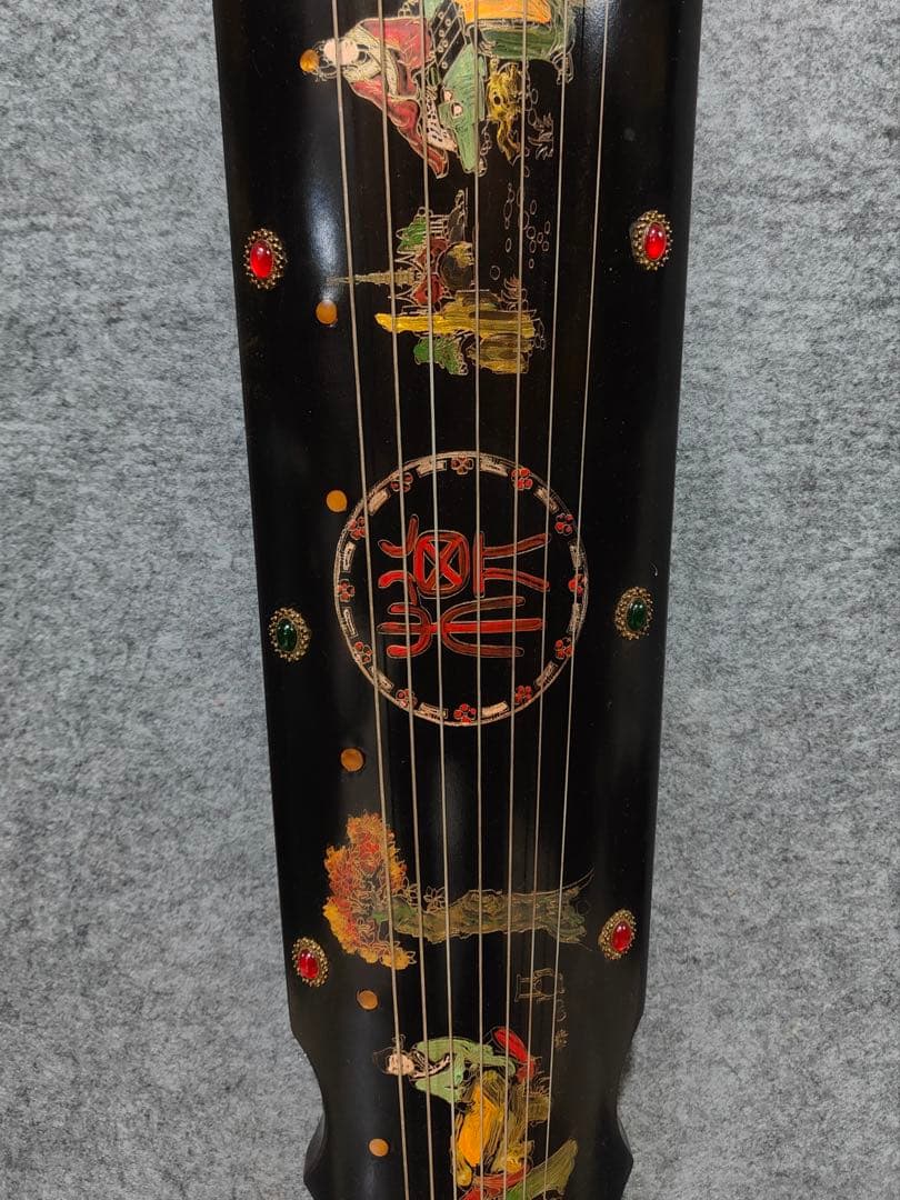 時代物　古琴 七弦琴 古美術 楽器　文房具 飾り