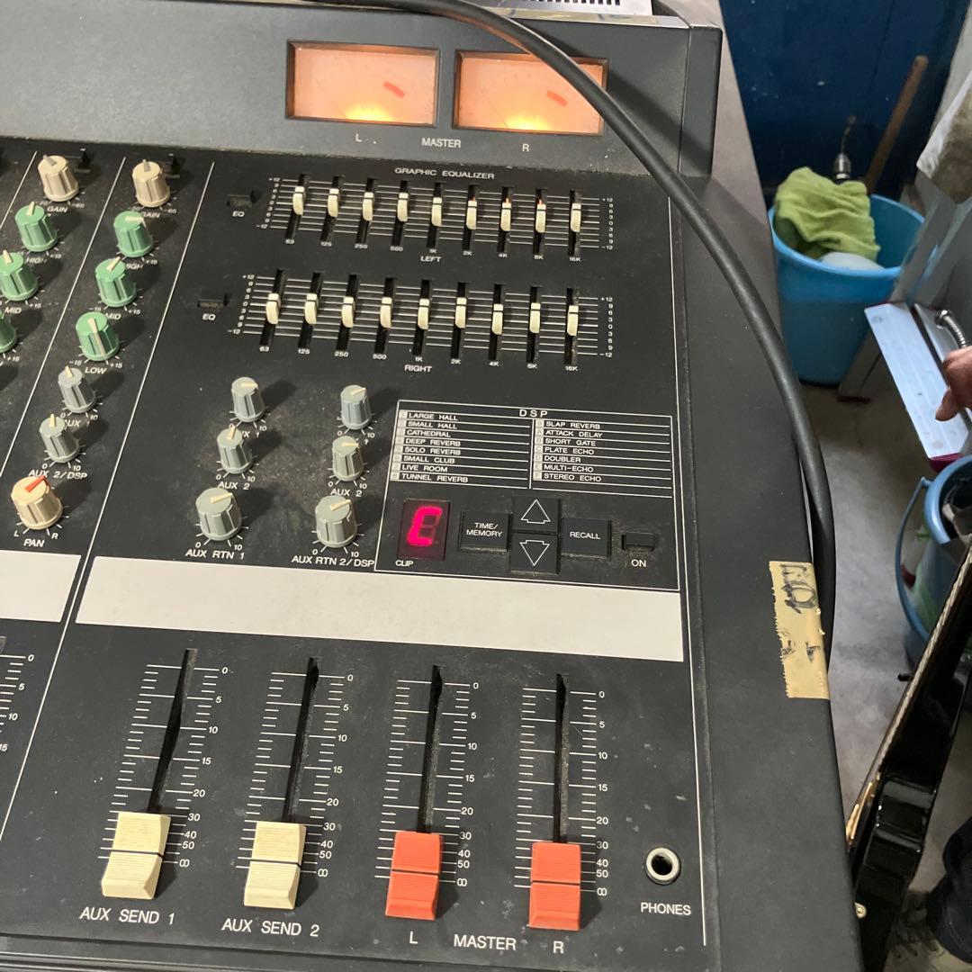 3台セット ヤマハPAスピーカーS4115HII &名機 EMX2200ミキサー