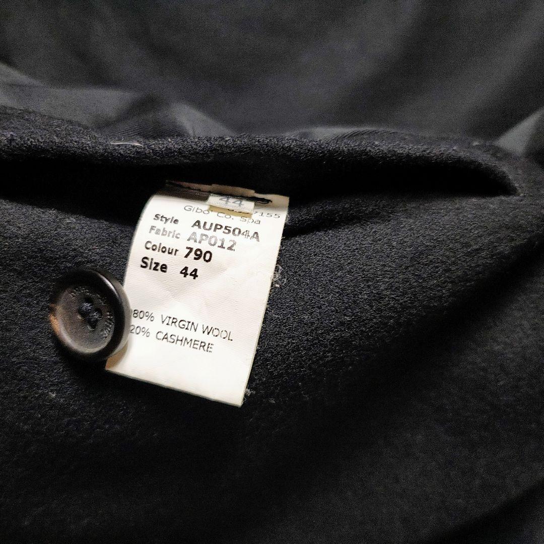 ジョンガリアーノ　ウールライダースジャケット　カシミア混　44