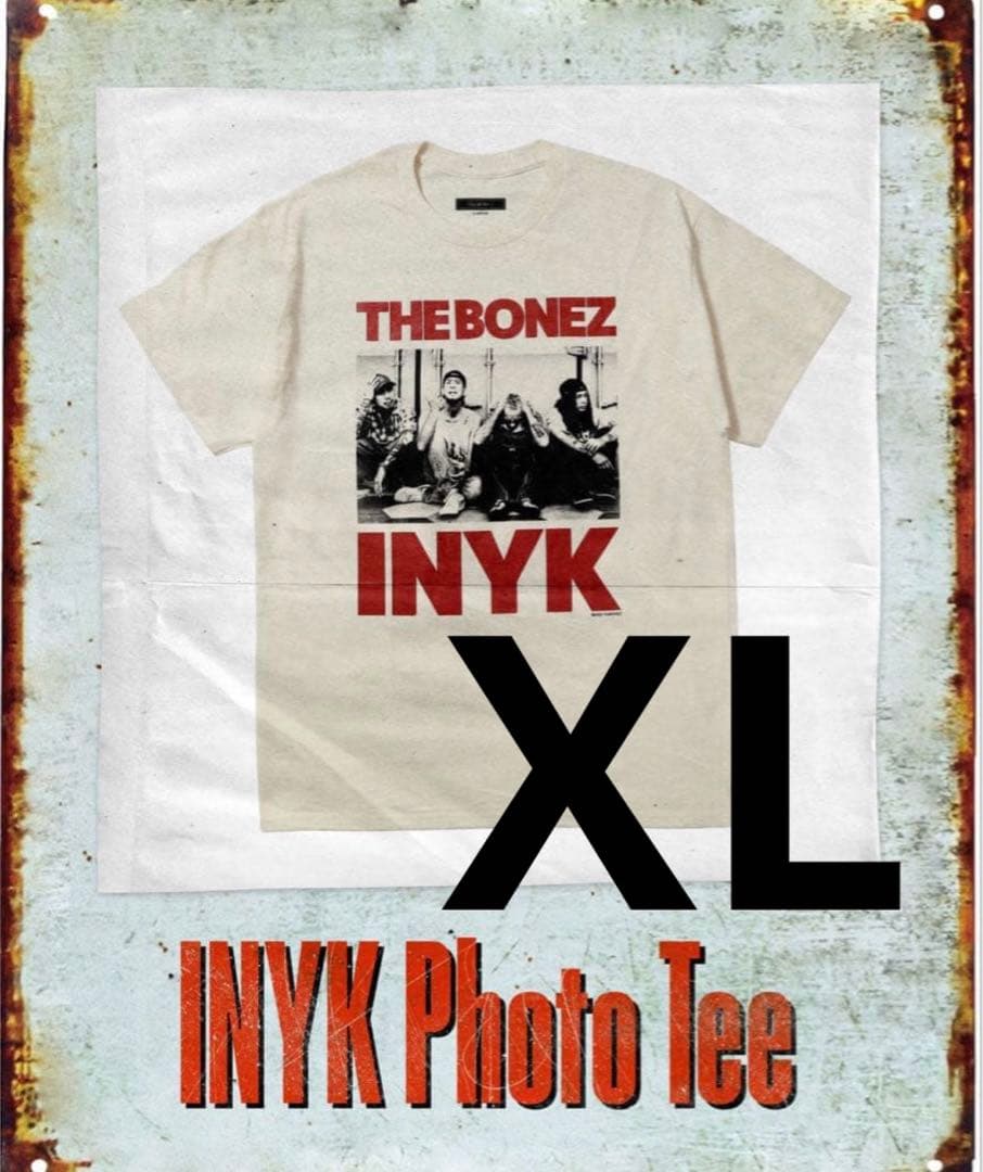 THE BONEZ INYK Tシャツ　ＸＬ　 jsf straight up