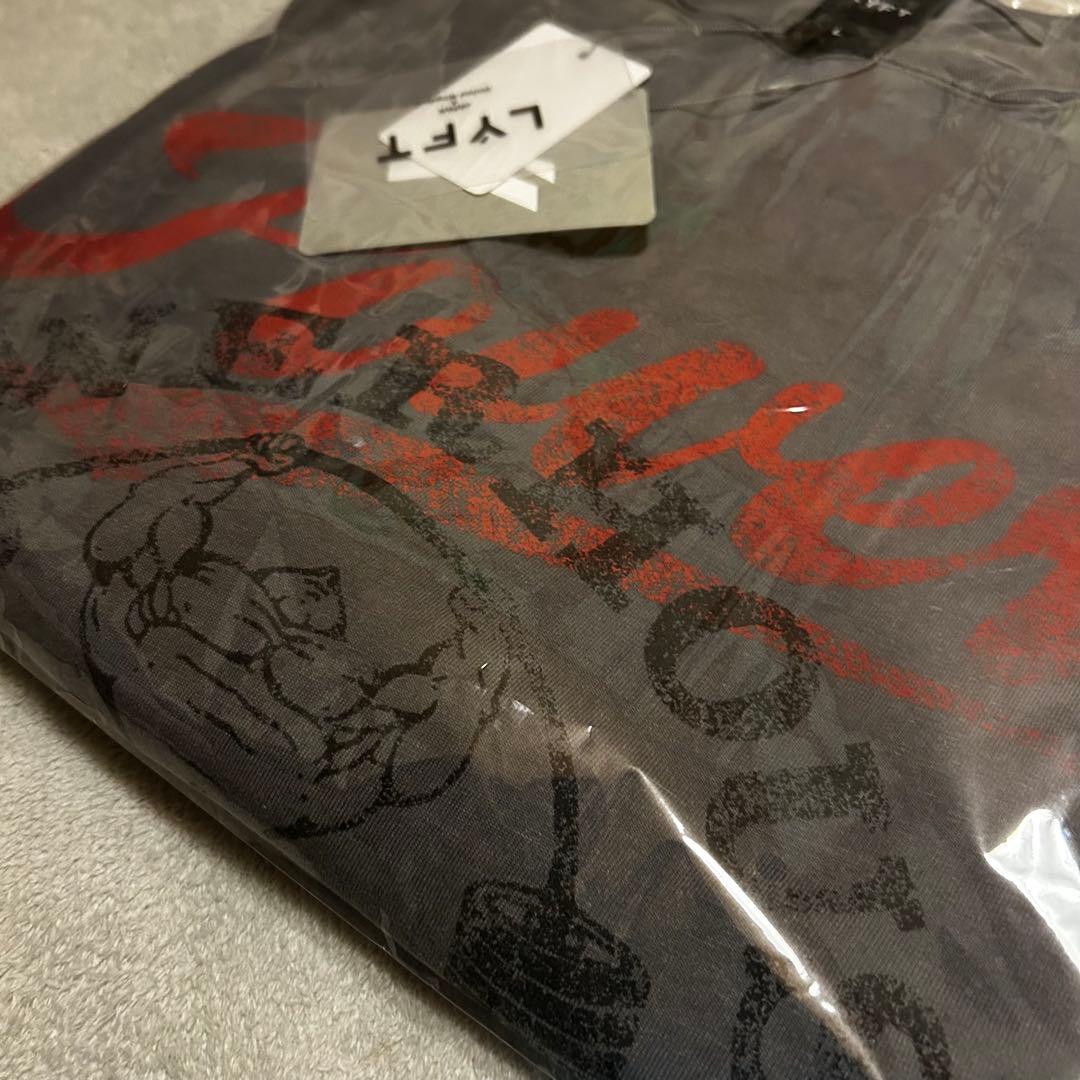LÝFT × POWER HOUSE GYM ビンテージ　Tシャツ　グレー　L