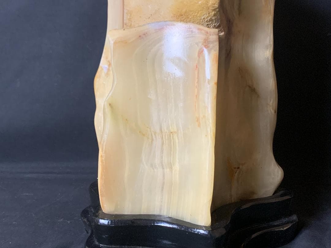 縞メノウ オニキス オニックス 瑪瑙 アゲート 原石 鑑賞石 11.73kg