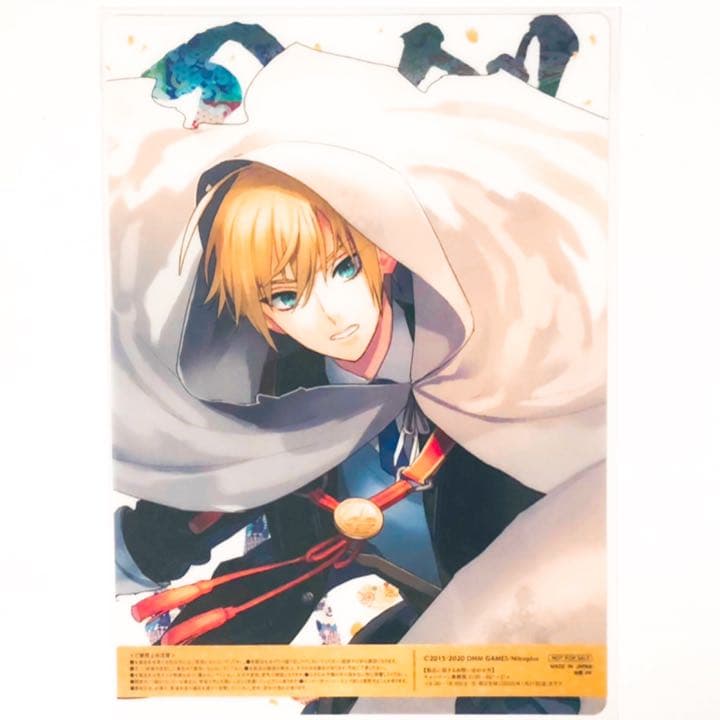 新品★刀剣乱舞【山姥切国広】ファミマ★5周年★クリアポスター