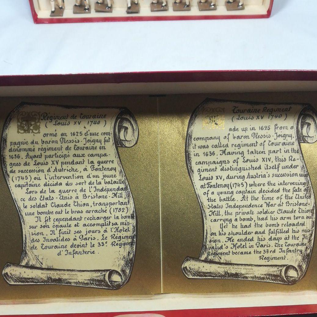 GBG Mignot　ミニュ社　鉛人形　フランス　兵士　トゥレーヌ連隊　置物