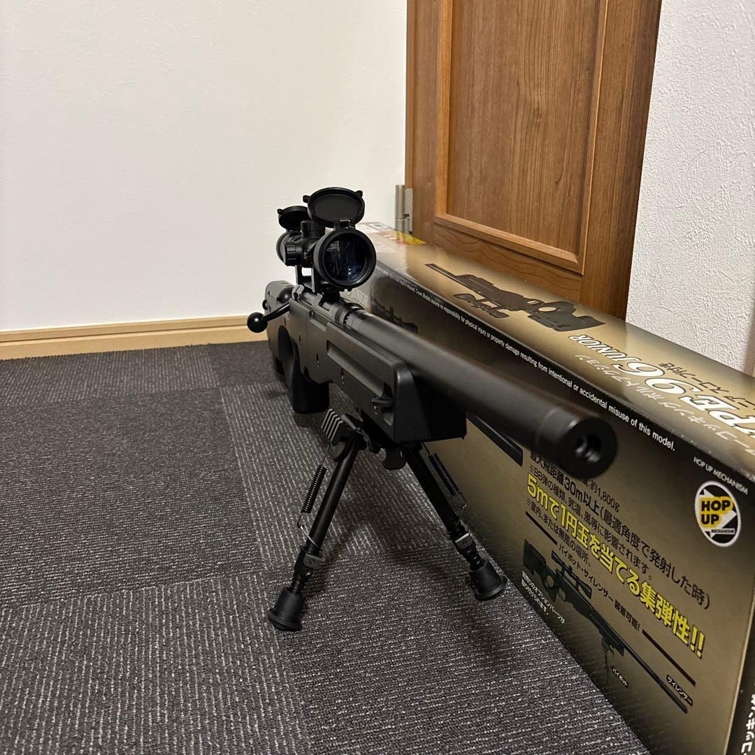 クラウン TYPE 96 JUNIOR スコープ、バイポッド付き 最終値下げ