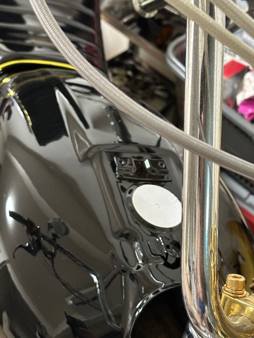 やかんタンク　cb250t cb400t バブ　ホーク　ヤカン　タンク　HAWK