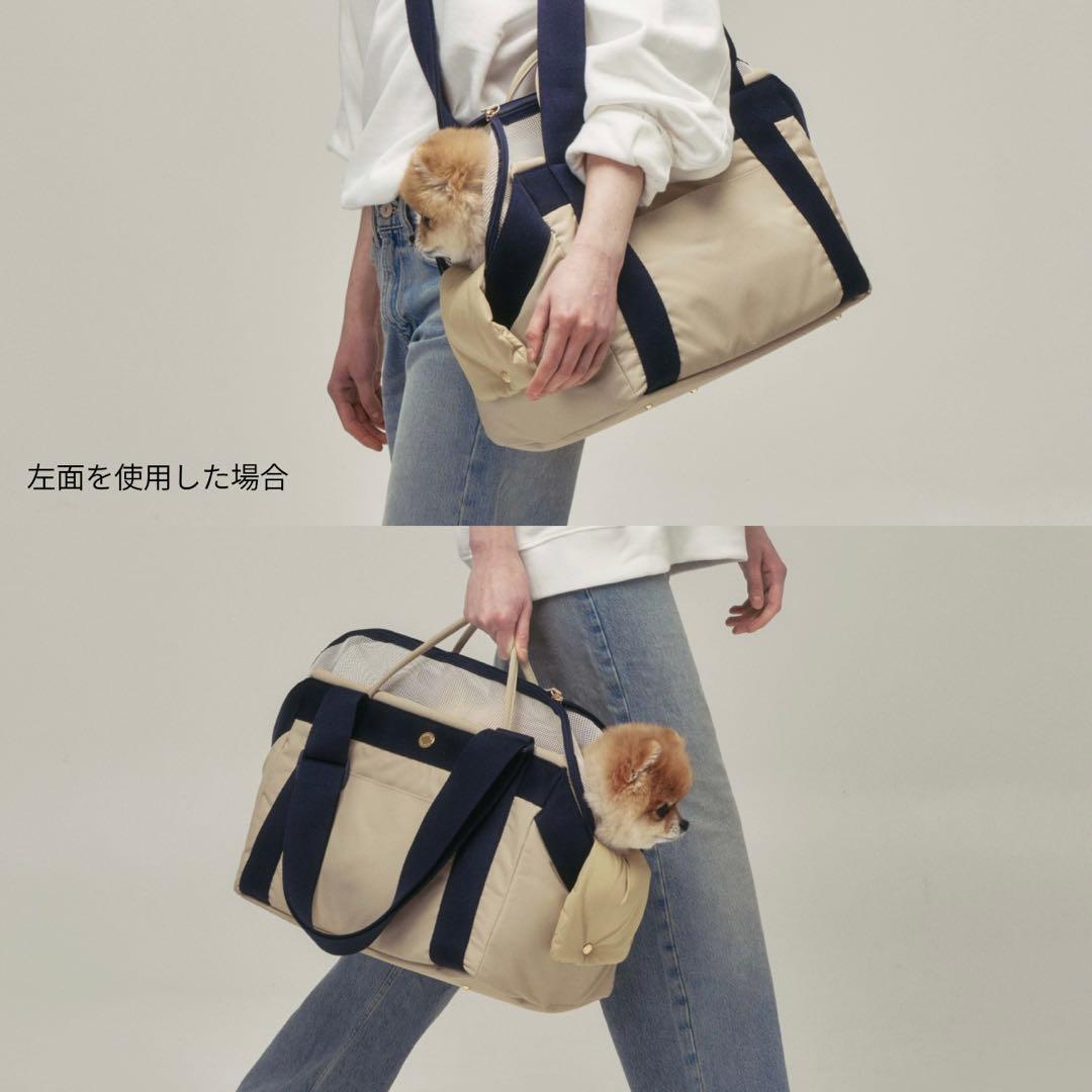 【極美品】 MILLIONG ミリオン ベーグルバッグ 韓国 M スリング 犬