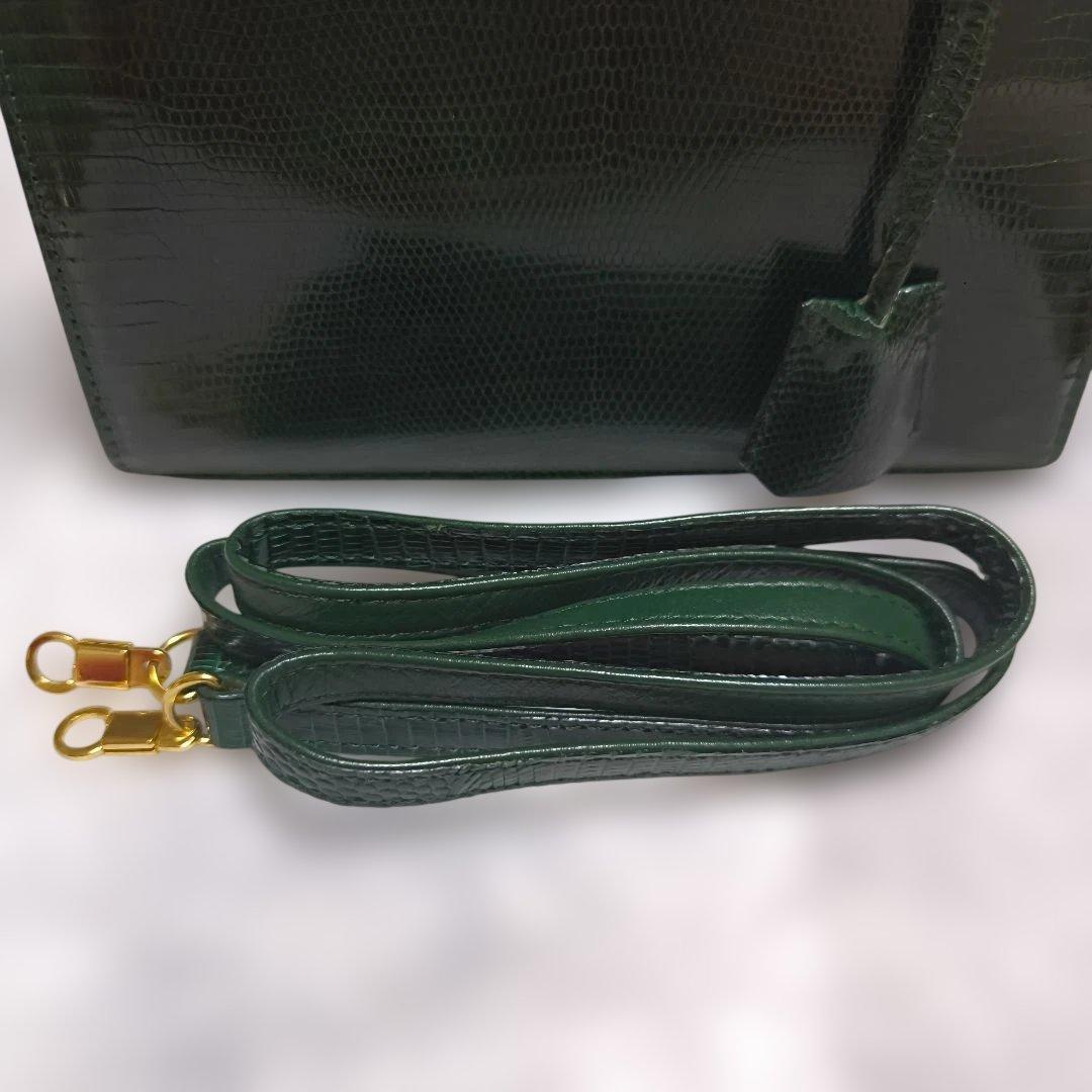 グリーン ハンドバッグ