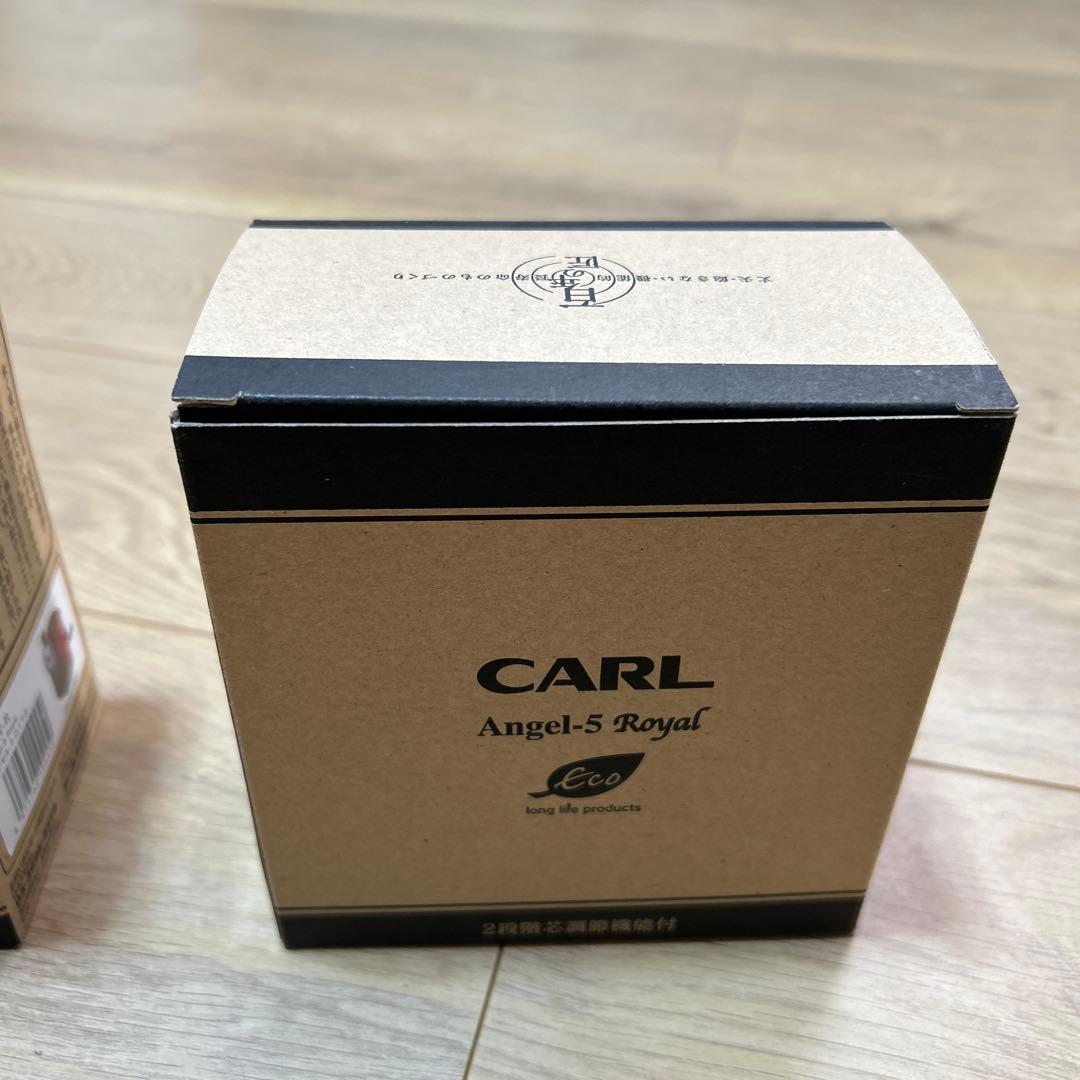 カール事務器 エンジェル5ロイヤル 鉛筆削り レッド　2個セット