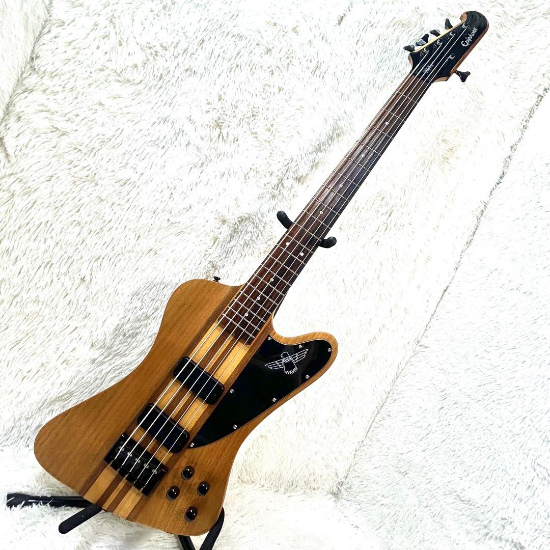 【激レア】Epiphone Thunder Bird Pro 5弦 アクティブ