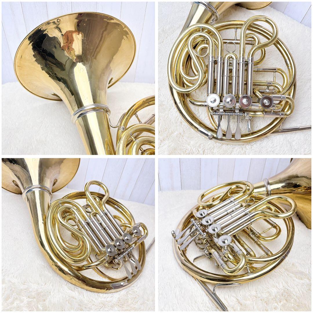 YAMAHA ヤマハ YHR-766 フルダブルホルン マウスピース付き