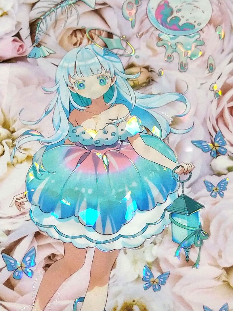 ✩再販✩J407＃碧落响晴(贝壳光)喵啪叽切り売り海外人物マステ女の子