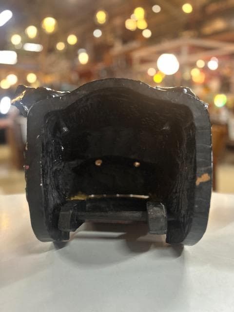 獅子頭　獅子舞　雄・雌　縁起物　実物木彫