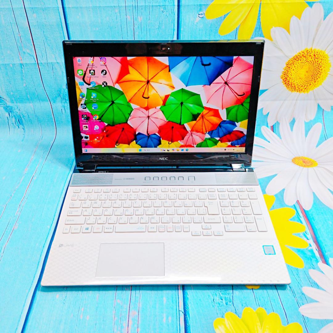 タッチパネル✨corei7✨新品欲張SSD512GB✨フルHD✨設定済ノートPC