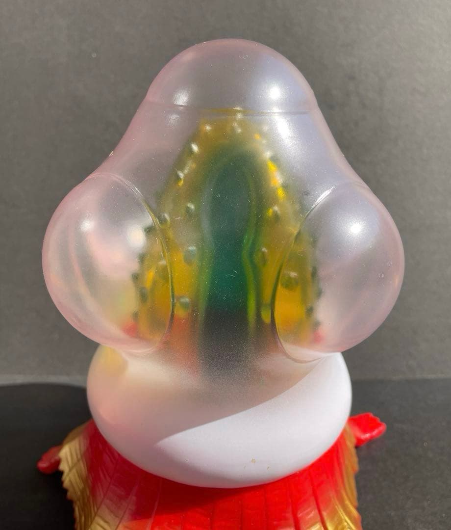 やまなや　怪獣郷 シルバーブルーメ　 ヘッダー　ビニール袋付き　開封品