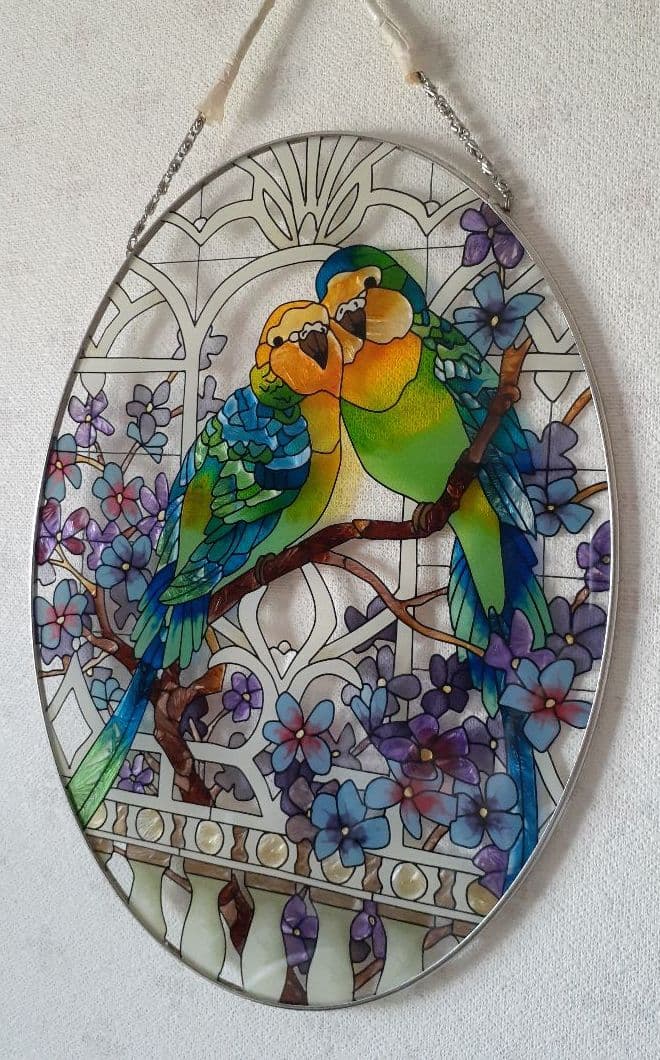 ガラス細工の飾り物