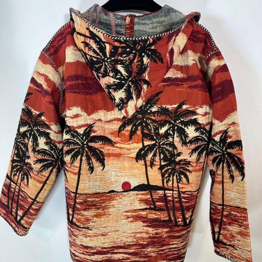 ビーチ風フード付きジャケット