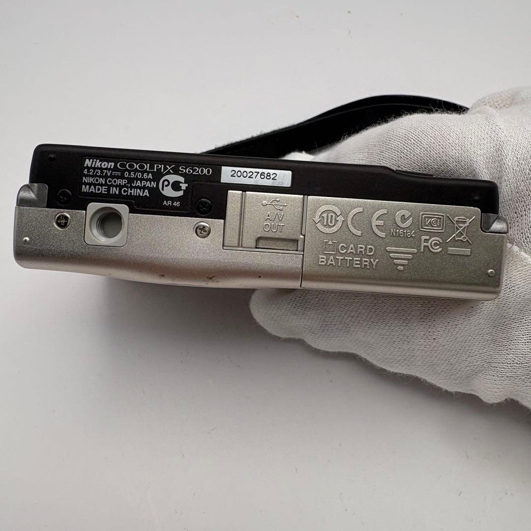 Nikon COOLPIX S6200 シルバー 10倍光学ズーム