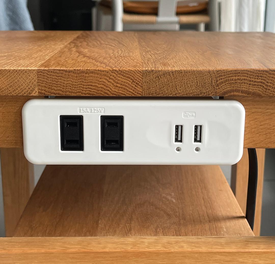 無印良品　オーク材　サイドテーブル ナチュラル　MUJI