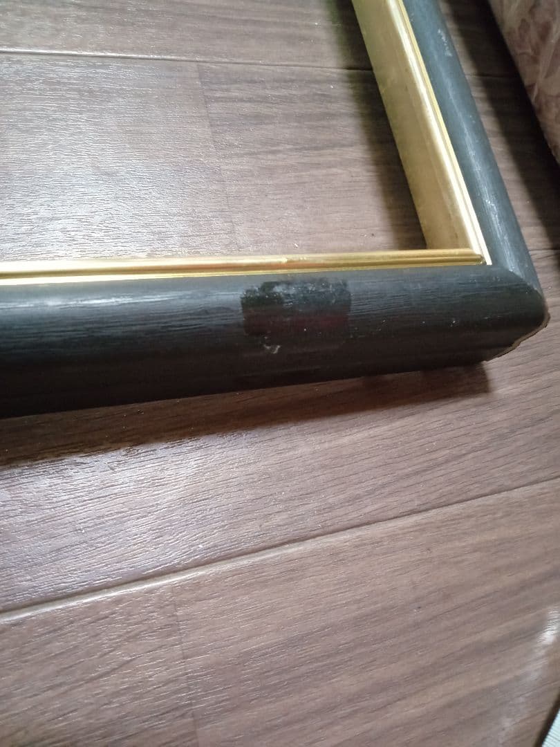 黒スチール額縁（d裏ゴールド）