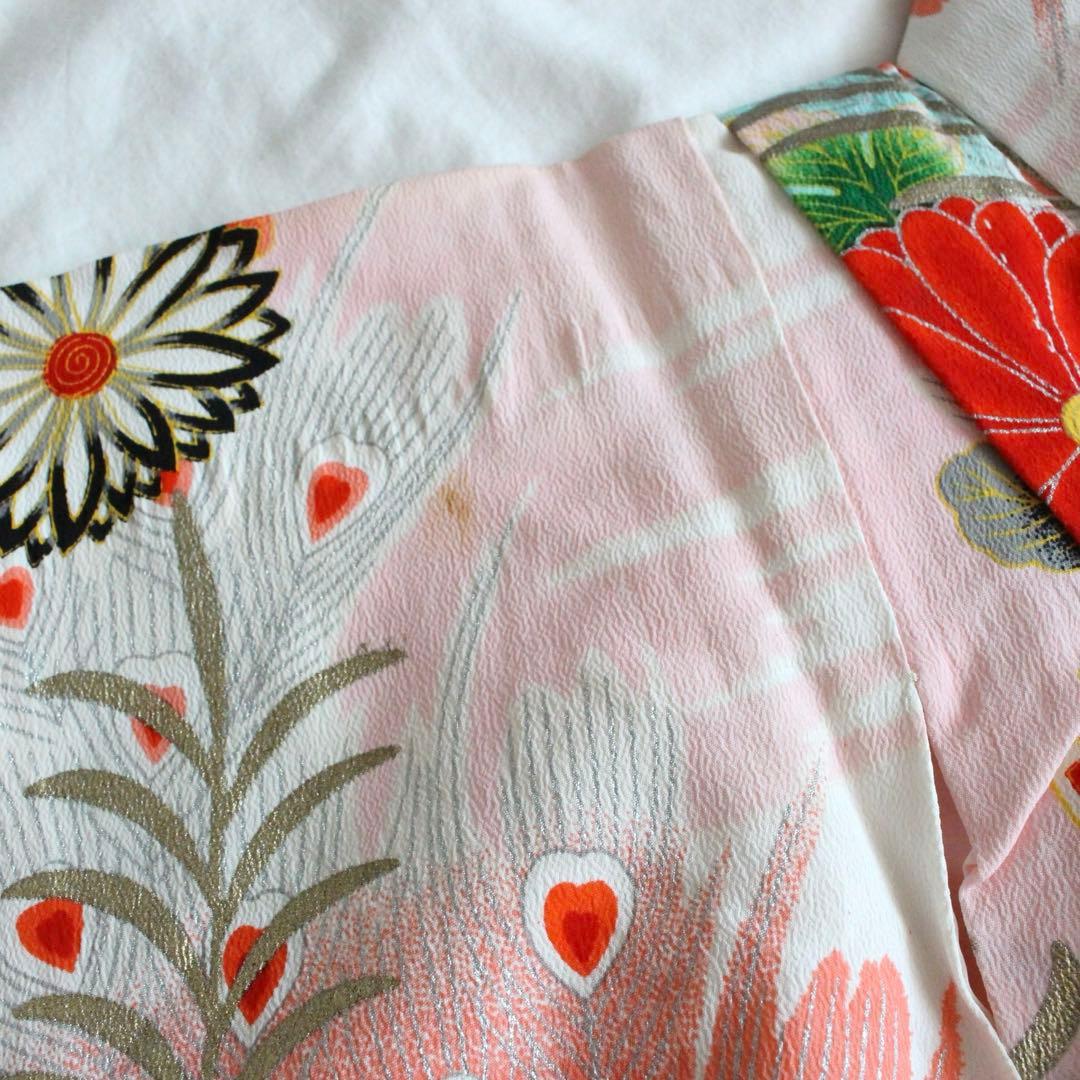 七五三 2歳 3歳 女の子 子供 アンティーク 着物 被布 セット