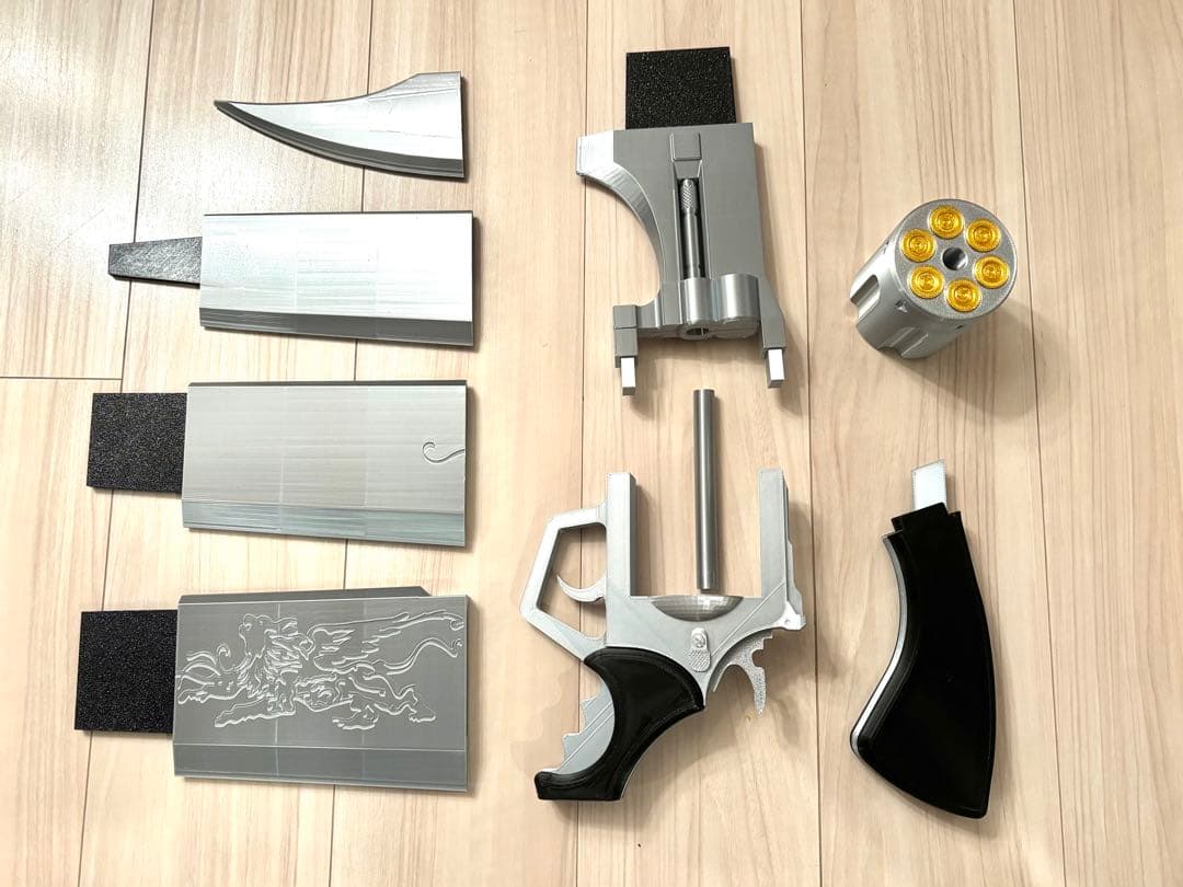 フルサイズ ファイナルファンタジーVIII ガンブレード (金屬なし）