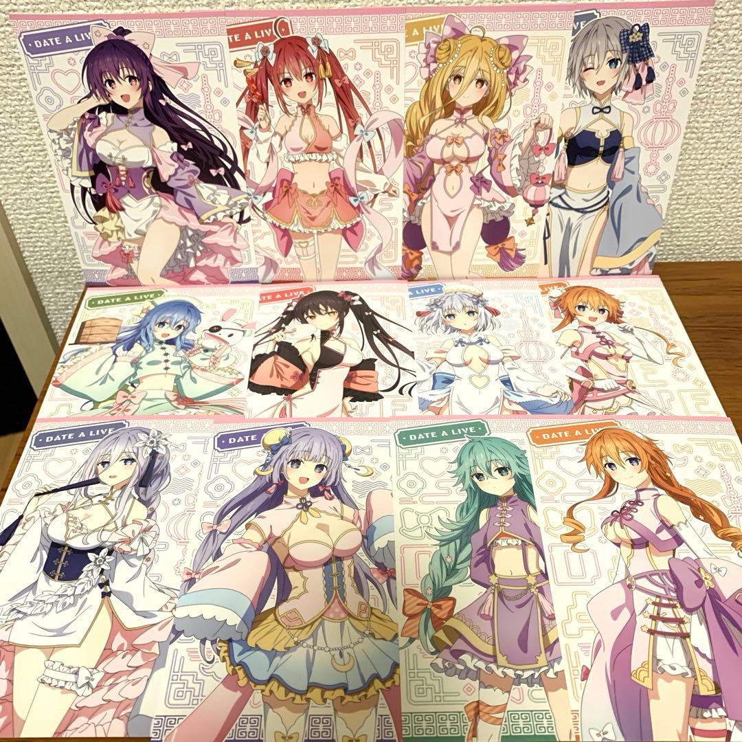 デート・ア・ライブ ホビー天国2 パステルチャイナ 特典 ポストカード　全24種