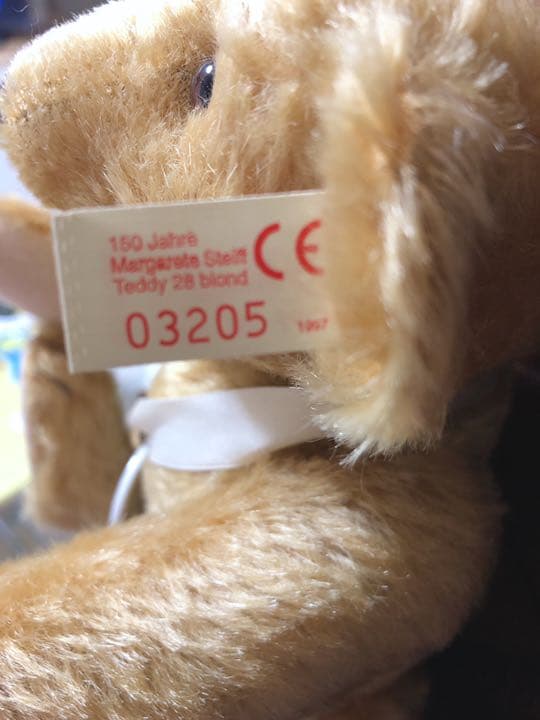 マルガレーテ・シュタイフ生誕150周年記念ベア ブロンド 1997 27cm