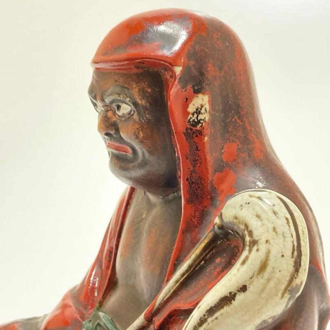 達磨大師像　陶器製
