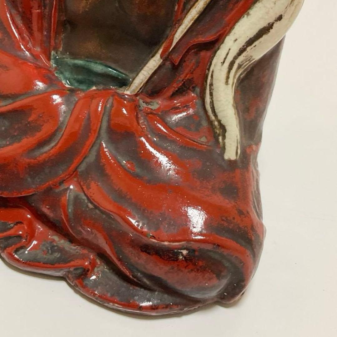 達磨大師像　陶器製