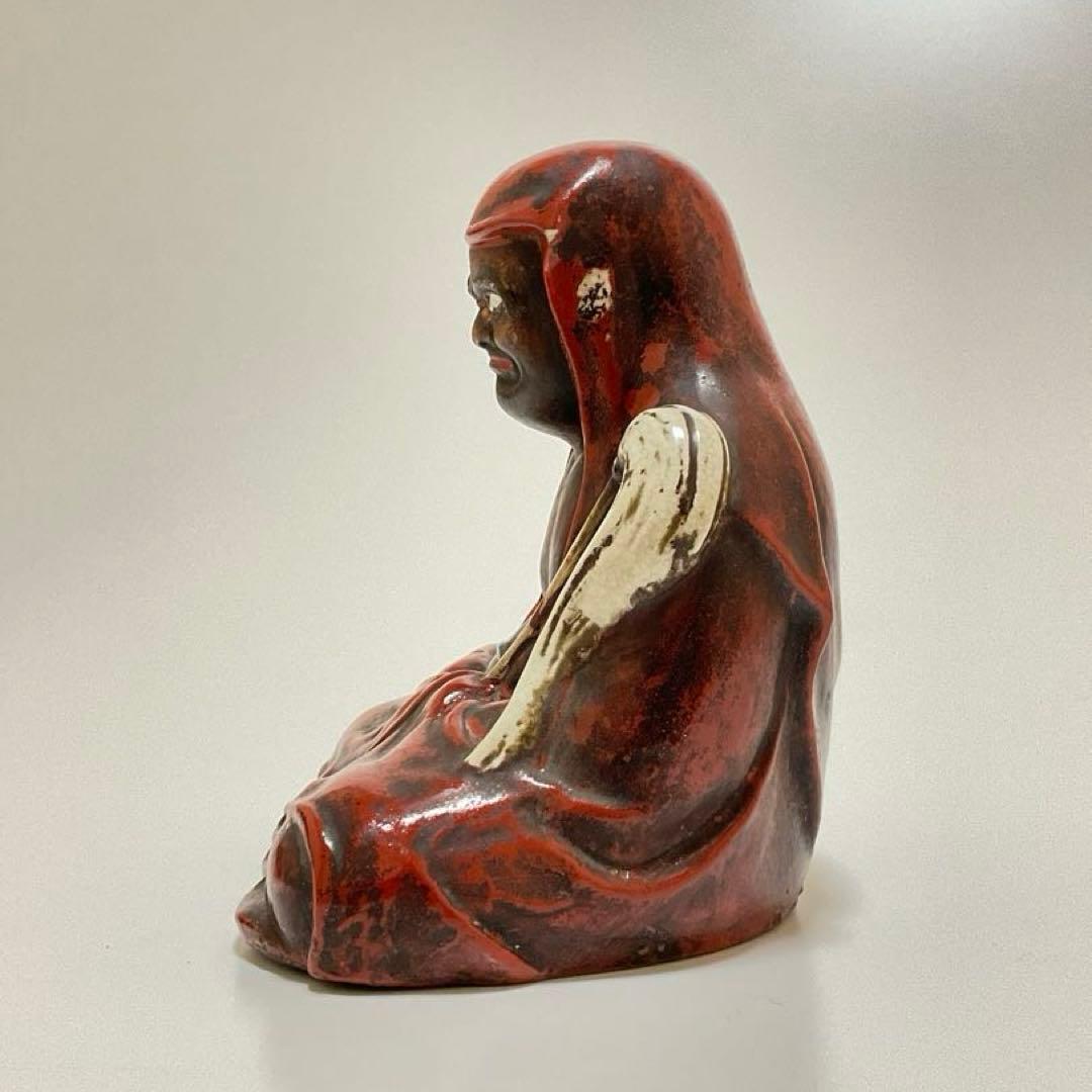 達磨大師像　陶器製