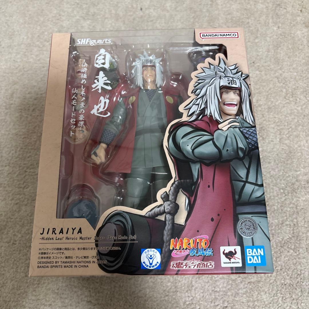 S.H.Figuarts 自来也 -仙術極めし木ノ葉の豪傑- 仙人モードセット