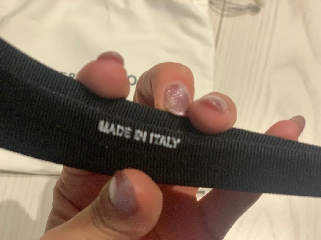 FERRAGAMO ビジュー ブラックヘアバンド