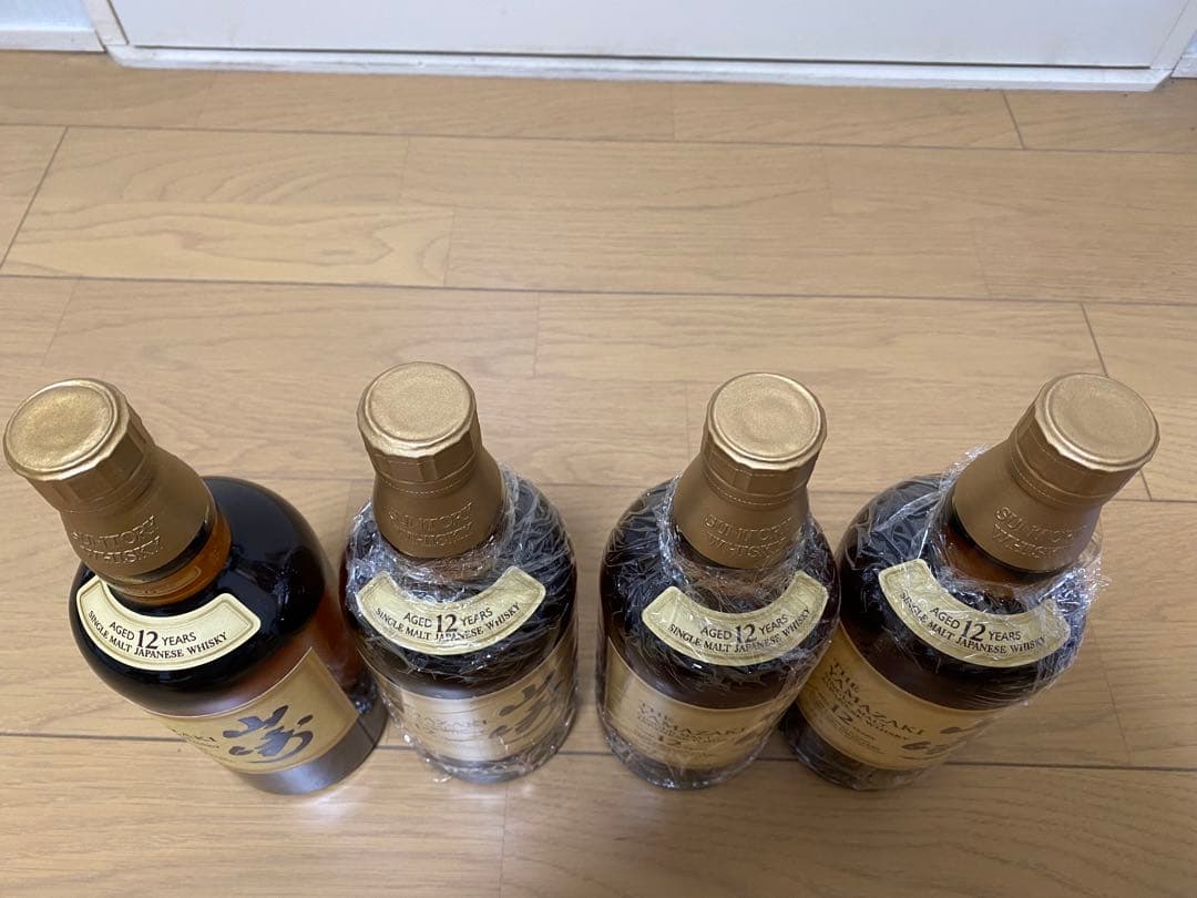 山崎 12年 ウイスキー 4本セット