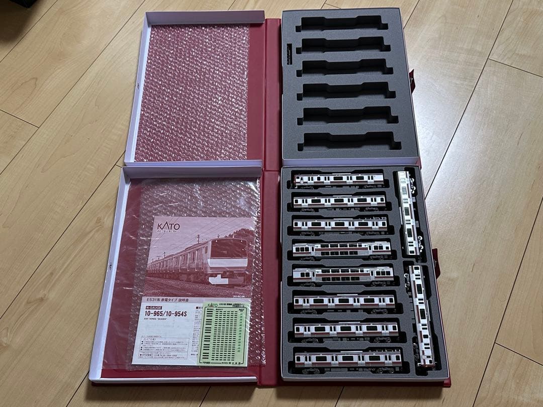 KATO E531系 赤電タイプ 基本編成10両セット