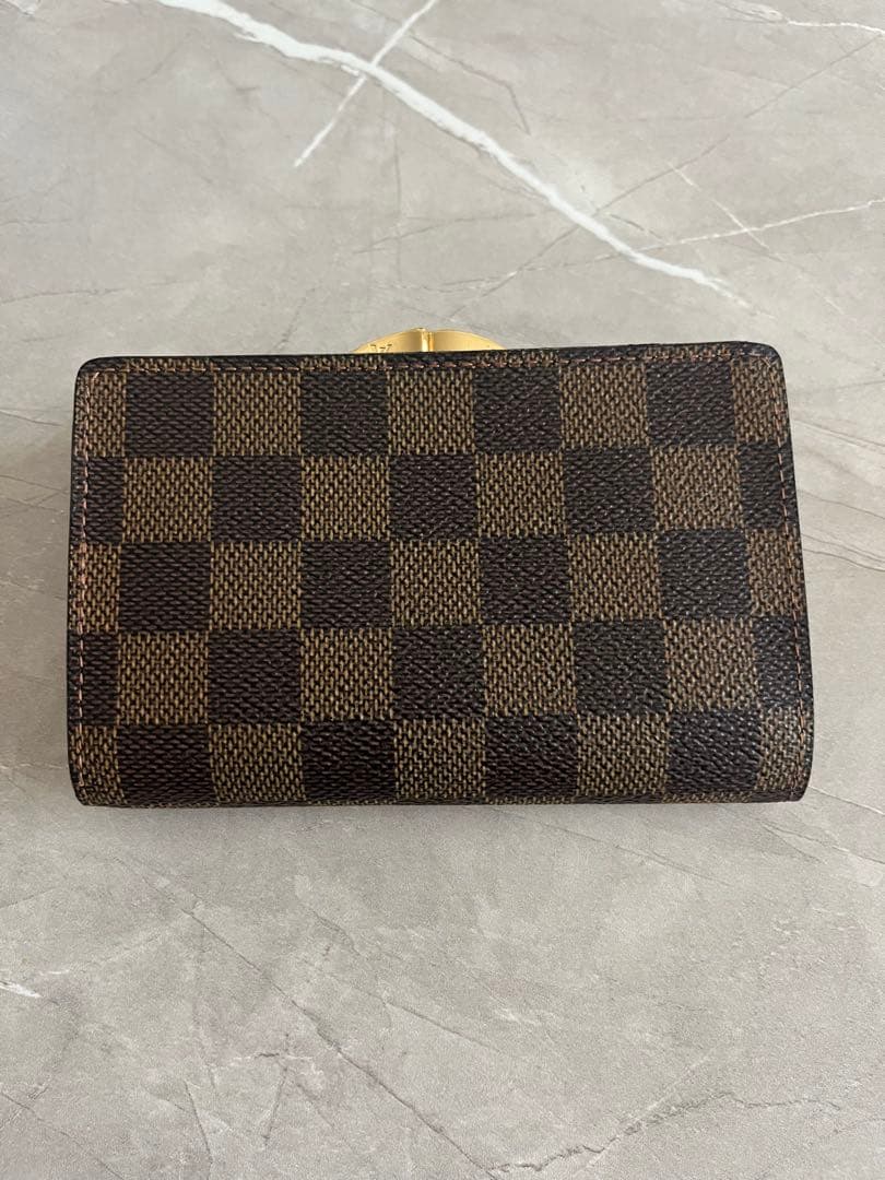 a*p様 【極美品】VUITTONダミエ・キャンバス 二つ折り財布