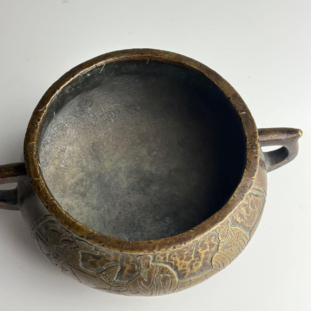 中国 香炉 銅造 銅器