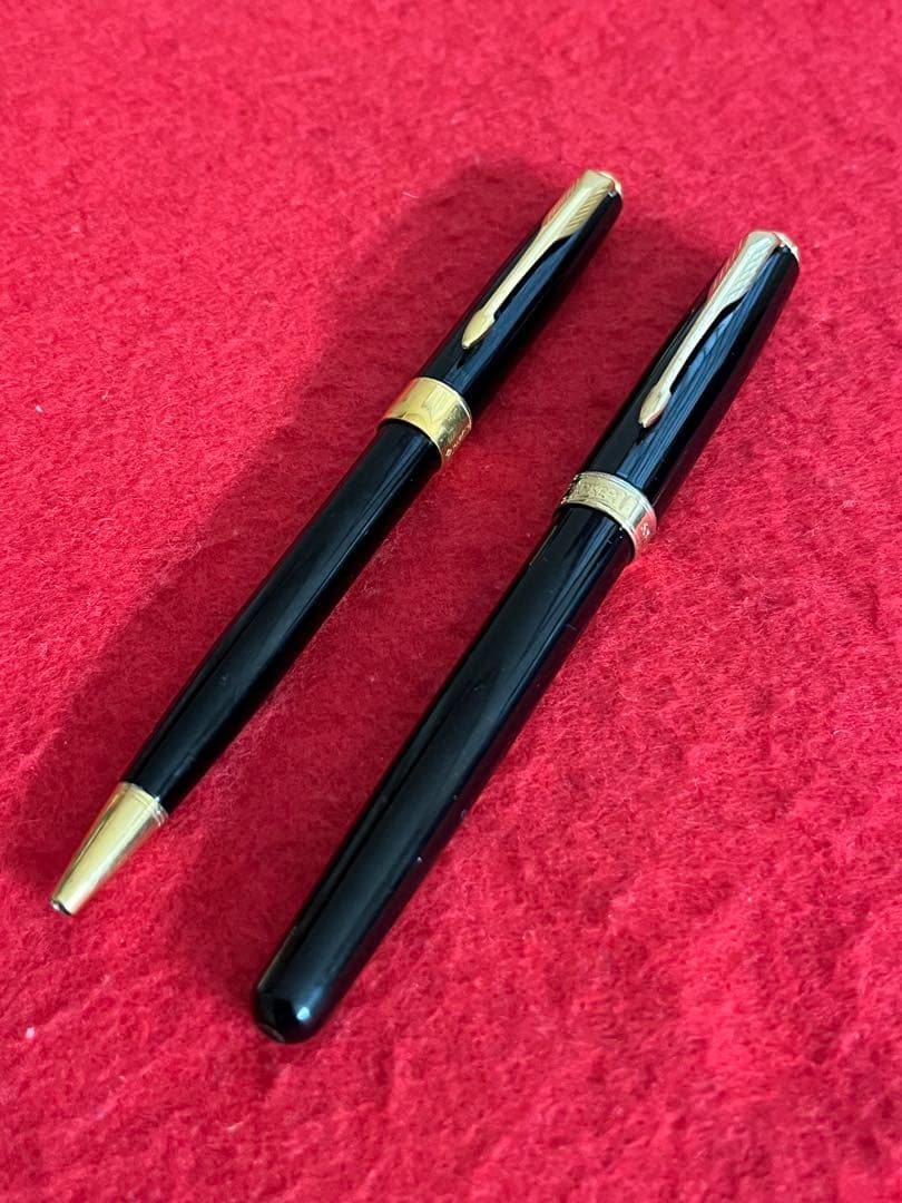 PARKER SONNET万年筆18K＆ボールペン‼️