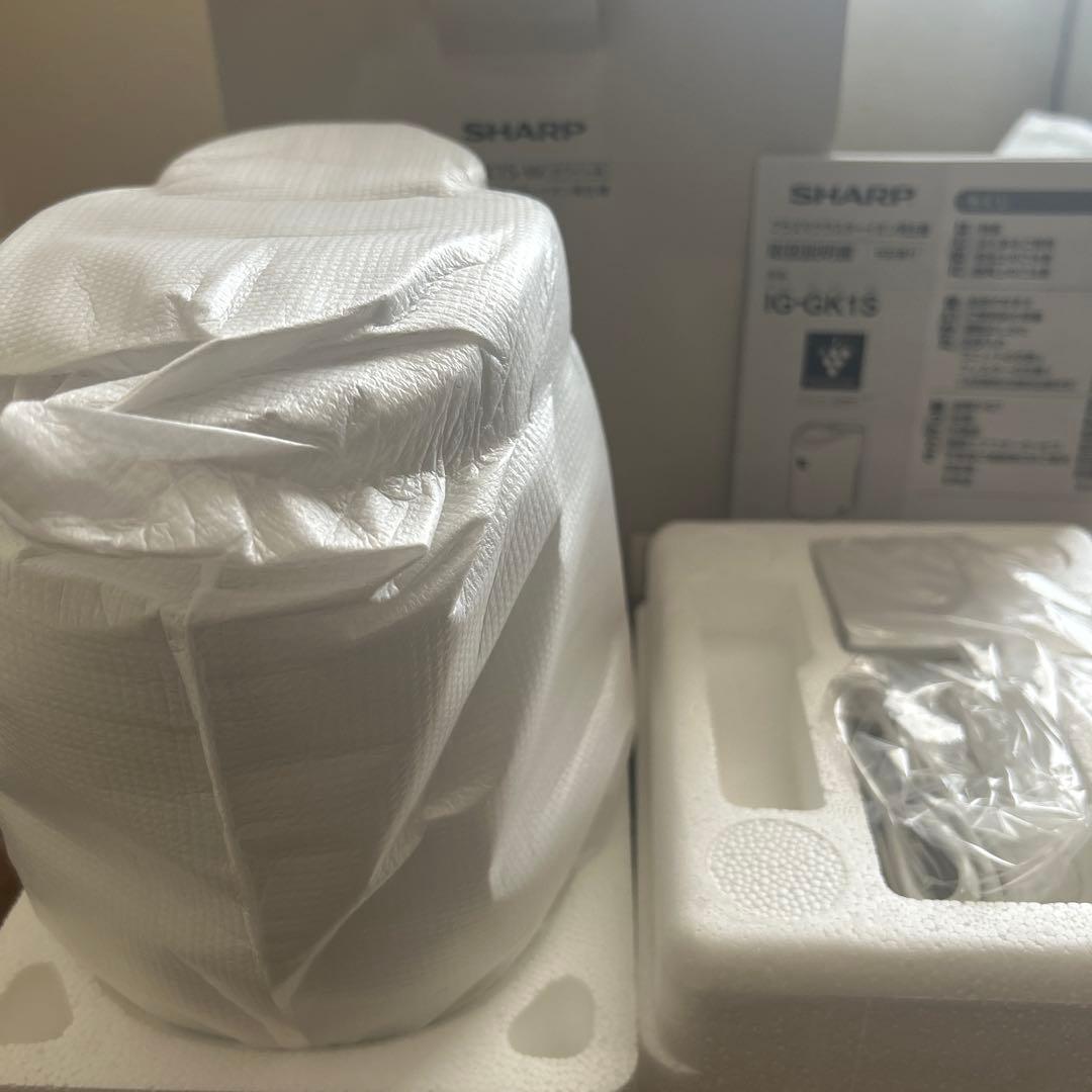 SHARPプラズマクラスター　　IG-GK1S-W ホワイト系