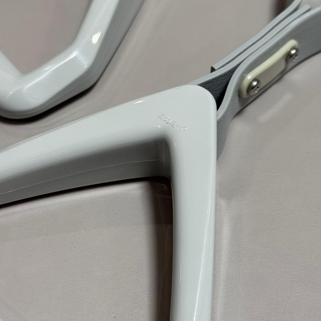 美品！JR東日本 吊り革 2個セット（五角形/グレー）鉄道部品 ミカミ-7