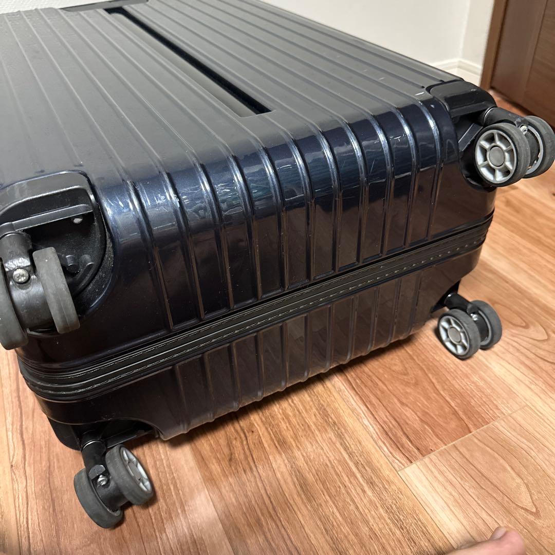 国内正規品 保証書付 リモワ RIMOWA サルサエアー　4輪 65L 紺 林五