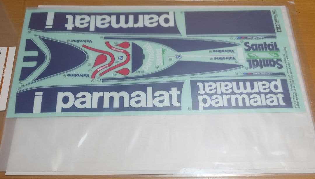 タミヤ限定リミテッドエディションアイテム　ブラバムBT50 ステッカーセット新品