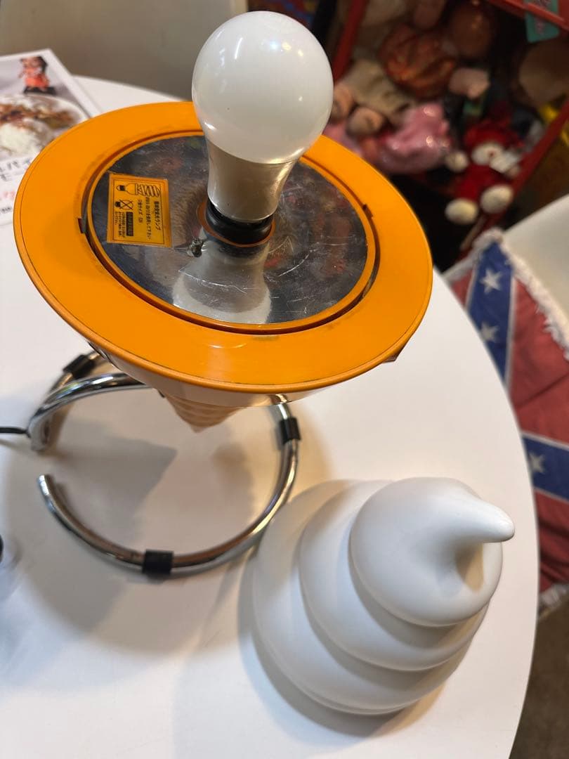 NISSEI/ソフトクリームディスプレイライト/店頭用非売品/アイスクリーム