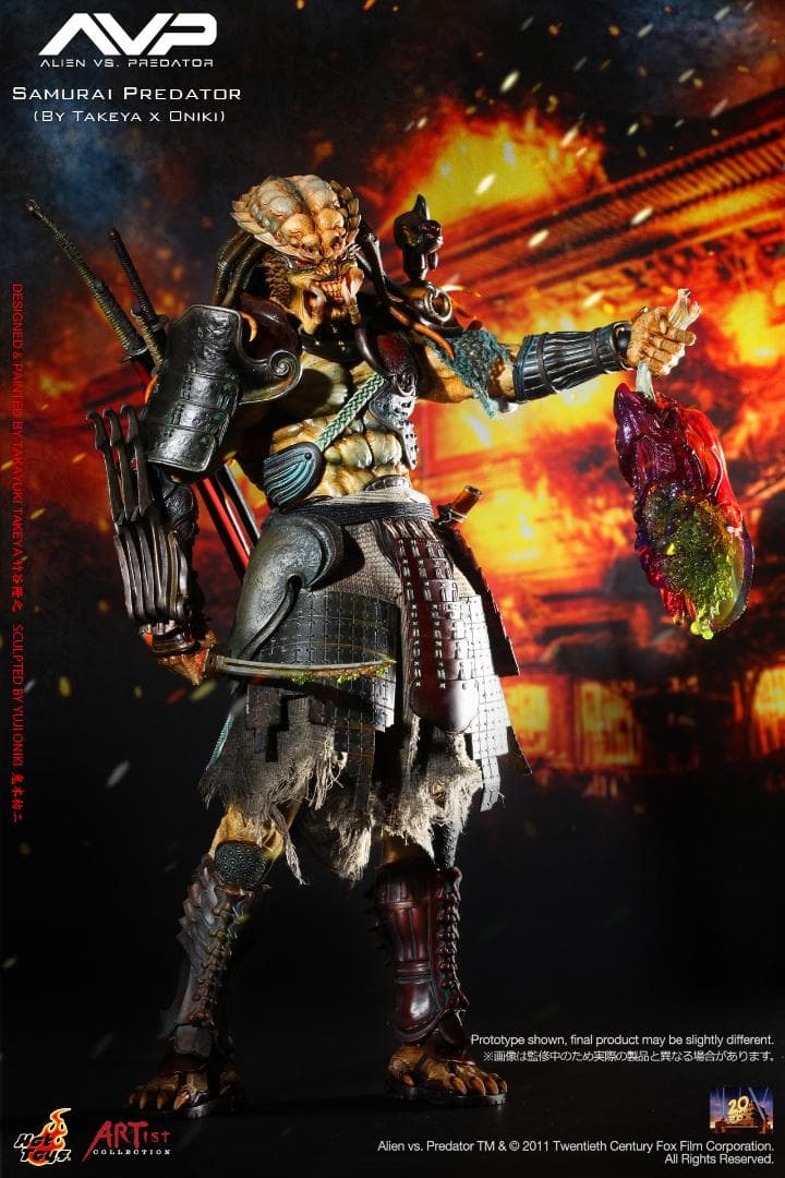 未開封サムライ・プレデター エイリアンVSプレデター アーティストコレクション