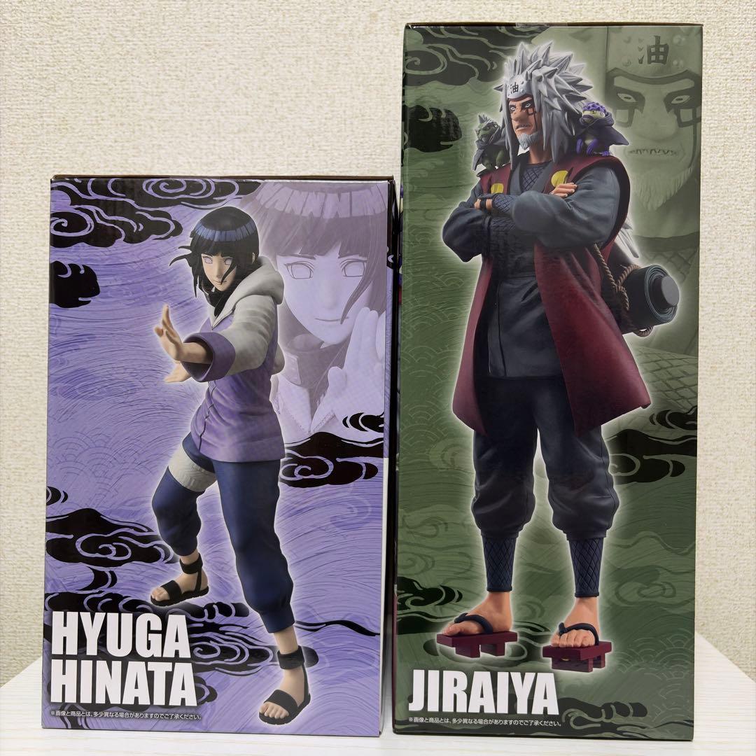 一番くじ NARUTO MASTERLISE E賞自来也 B賞日向ヒナタ セット