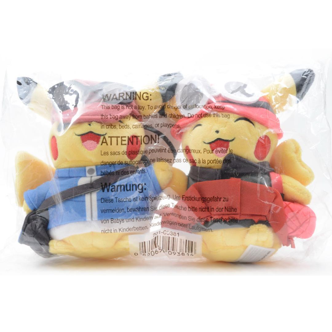 ポケモン ピカチュウ ペアぬいぐるみ 8体セット トレーナー 25周年 アメリカ