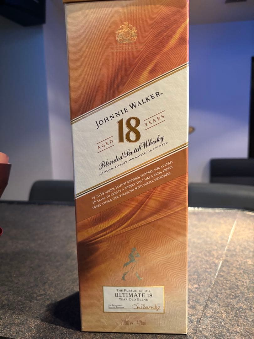 新品未開封Johnnie Walker 18 Years Old ウイスキー